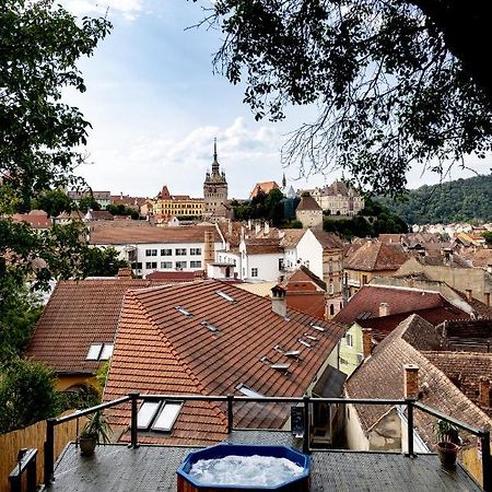 Hotel Am Goldberg Sighişoara Esterno foto