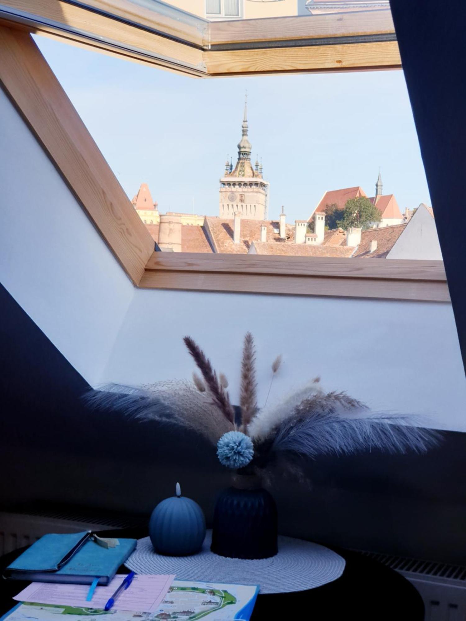 Hotel Am Goldberg Sighişoara Esterno foto